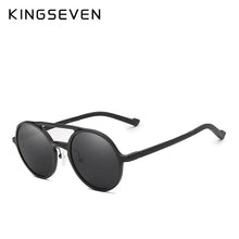 Load image into Gallery viewer, Aluminum Round Mens Sunglasses
